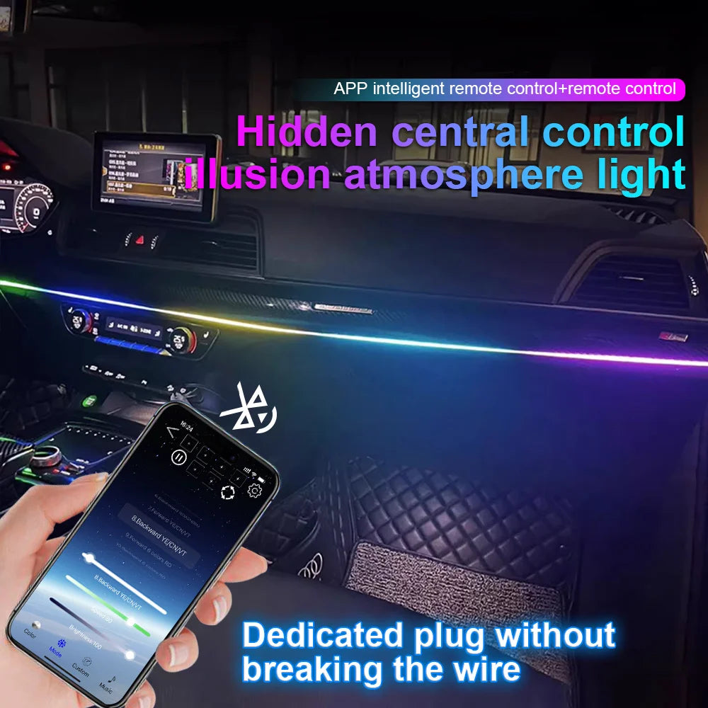 Control de las luces desde la app del móvil