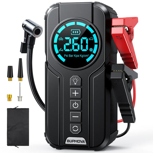 Arrancador de batería portátil 3 en 1 MotorNest