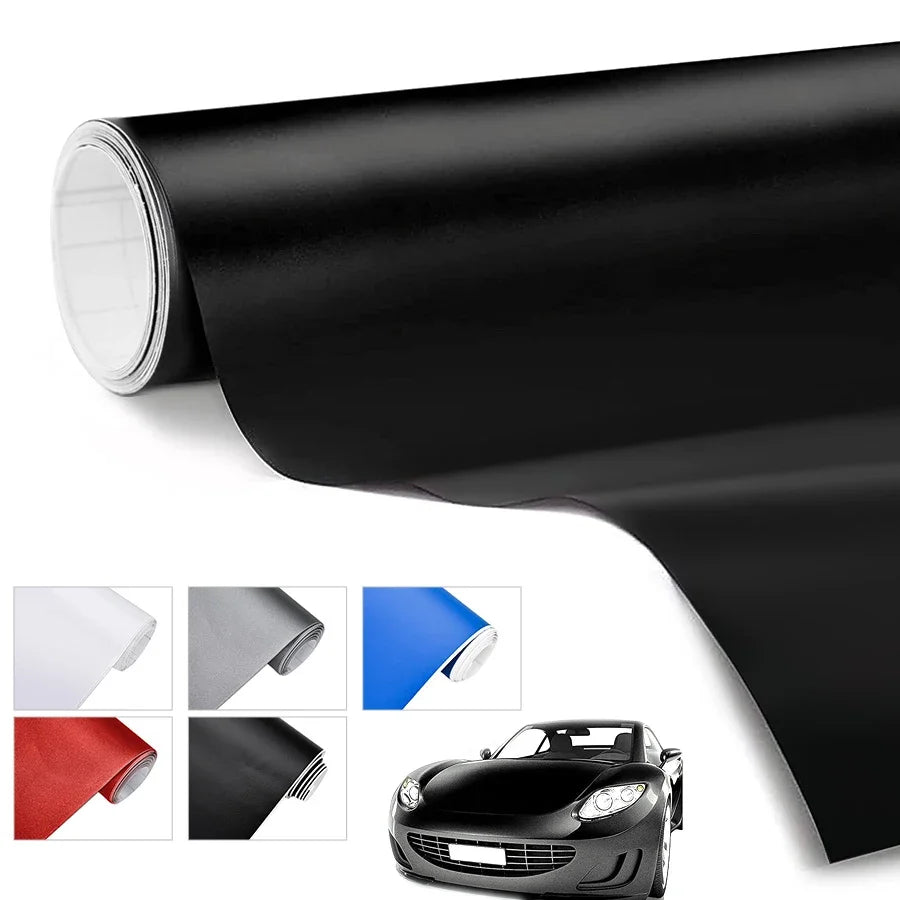 Vinilo mate para coche aplicado en carrocería