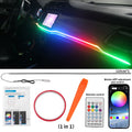 Luces LED ambientales para coche con app MotorNest